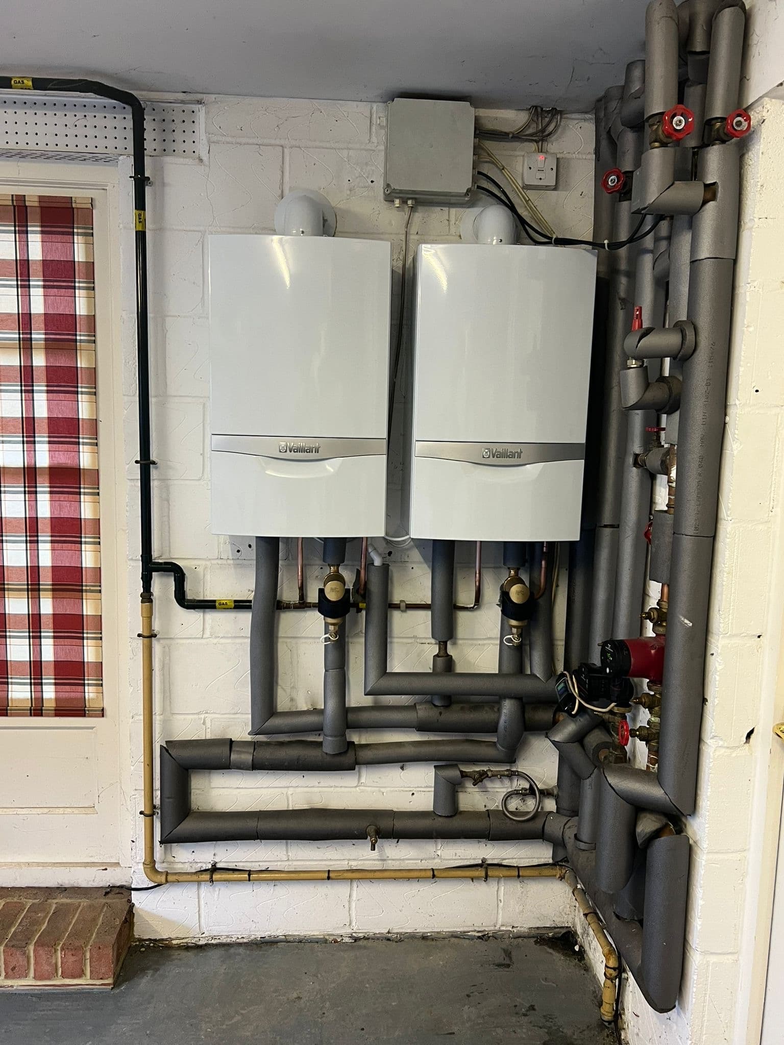 Boiler installation by BKS Gas & Heating