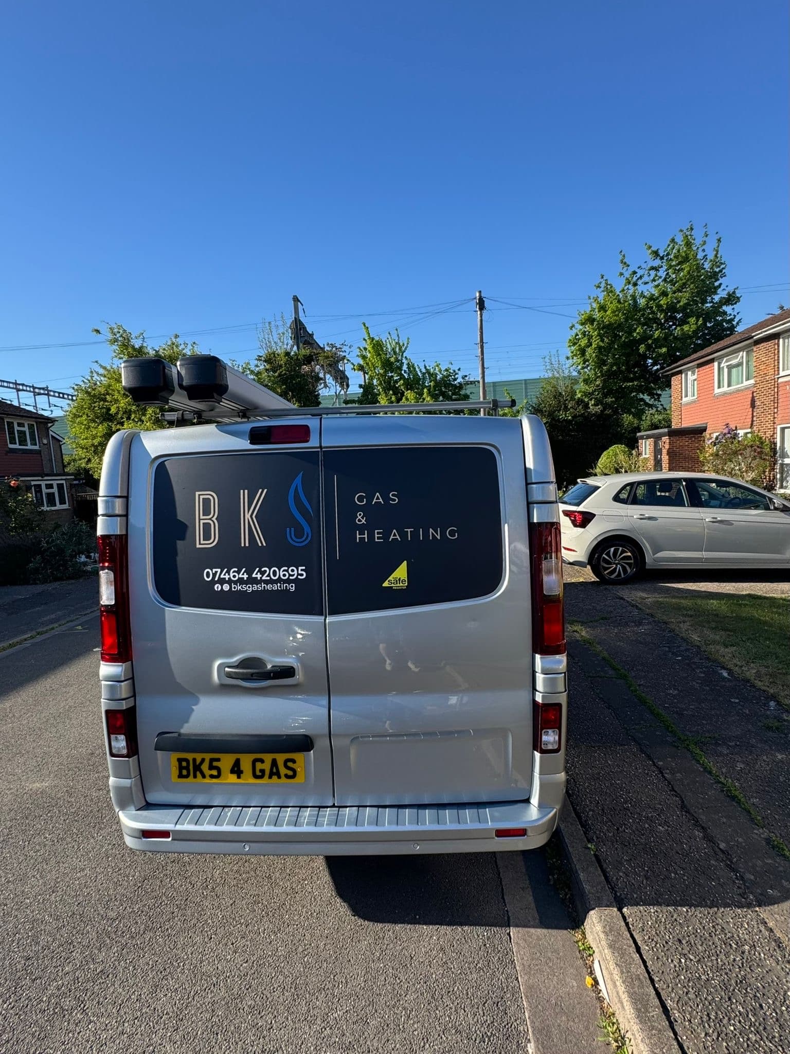 BKS Gas & Heating van